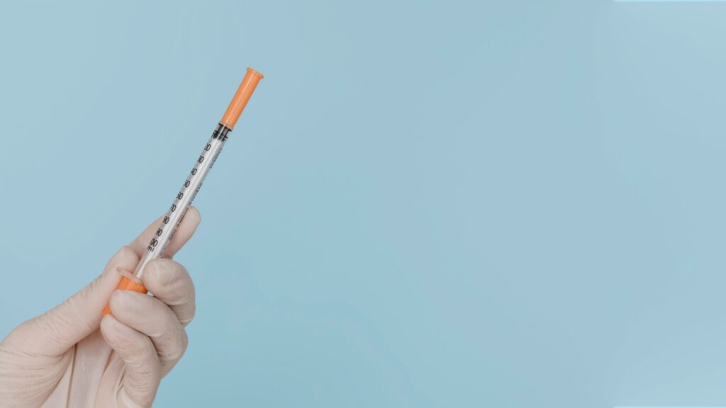 insulin syringe
